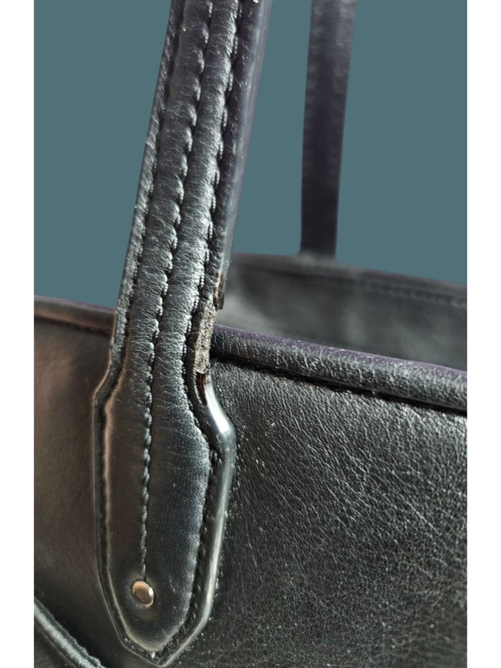 Coach Taylor Signature Bette Black Canvas/Leather Satchel Crossbody Bag - Picture 15 of 16
